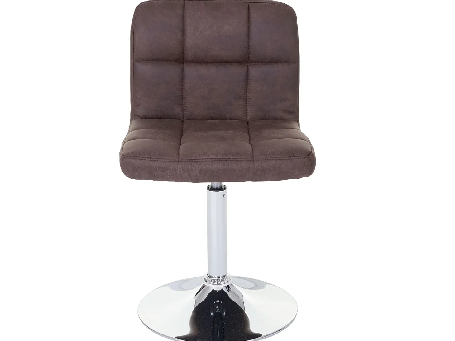 Silla de comedorCadiz (set de 2), vintage marrón oscuro