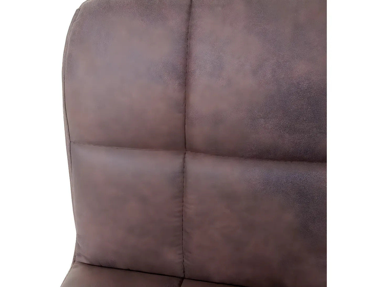 Silla de comedorCadiz (set de 2), vintage marrón oscuro