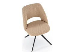 Silla de diseño Danilo giratoria 180° beige