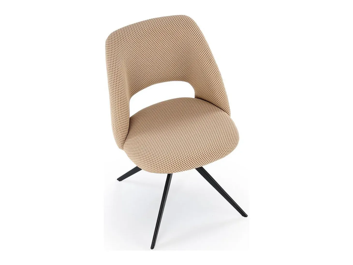 Silla de diseño Danilo giratoria 180° beige