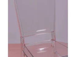Silla de diseño en policarbonato transparente - Ghost - Transparente