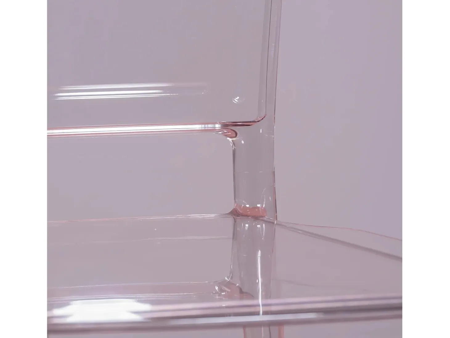 Silla de diseño en policarbonato transparente - Ghost - Transparente