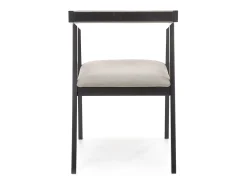 Silla de exterior de madera maciza 50 x 44 cm