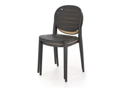 Silla de exterior de polipropileno 83x51 cm