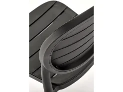 Silla de exterior de polipropileno 83x51 cm