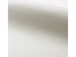 Silla de madera clara y PU blanco - Adelmar