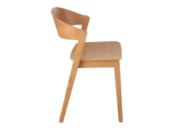 Silla de madera de fresno HIVA: diseño limpio y encanto natural