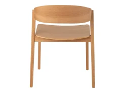 Silla de madera de fresno HIVA: diseño limpio y encanto natural