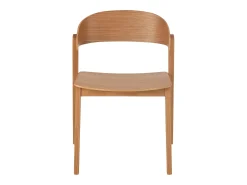 Silla de madera de fresno HIVA: diseño limpio y encanto natural