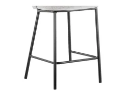 Silla de mostrador 'Arthus' Tela Beige, dimensiones: H88.5 x L53 x P50.5 cm