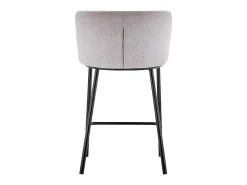 Silla de mostrador 'Arthus' Tela Beige, dimensiones: H88.5 x L53 x P50.5 cm