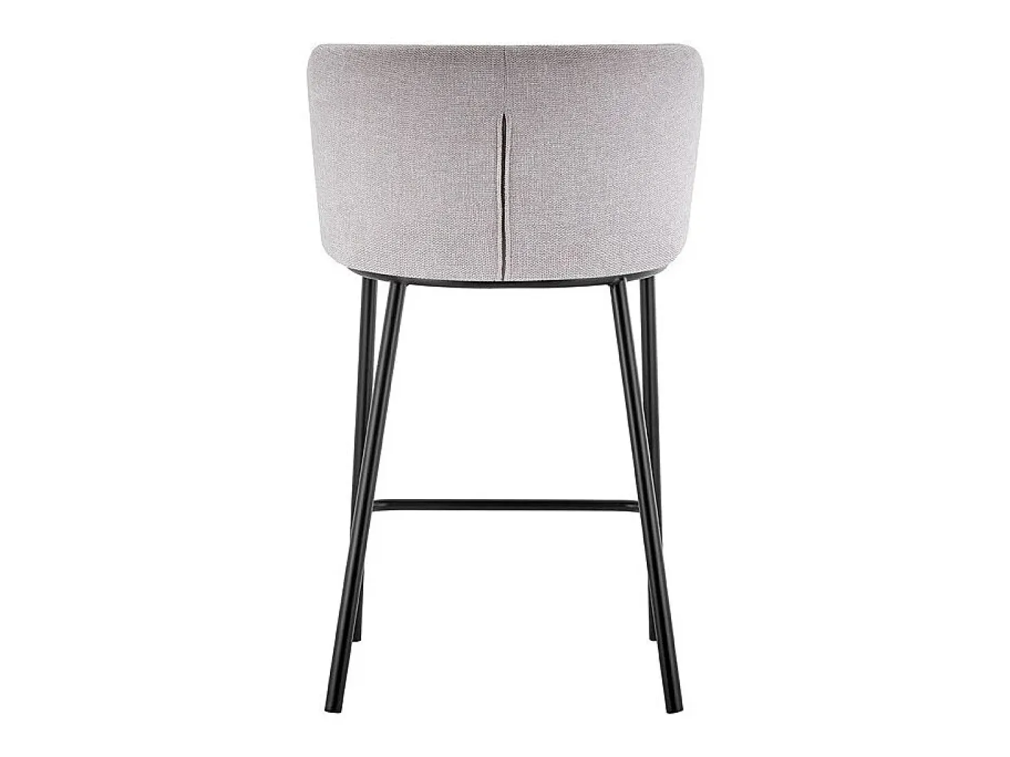 Silla de mostrador 'Arthus' Tela Beige, dimensiones: H88.5 x L53 x P50.5 cm