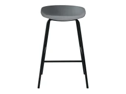 Silla de mostrador de diseño gris. Colección SIRA