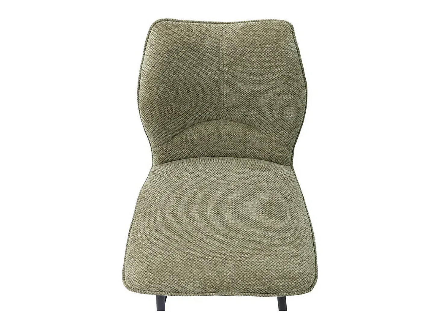 Silla de mostrador giratoria CROFT – Tela beige arena – Patas de metal negro – Altura 103 cm – Estilo diseño/industrial