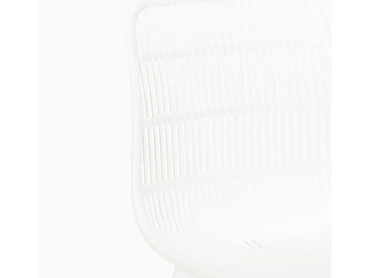 Silla de polipropileno para cocina, bar, restaurante, jardín moderno Bluetit - Blanco
