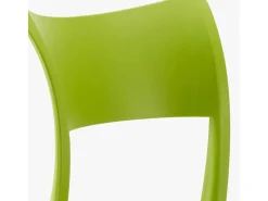 Silla de Polipropileno para Cocina Bar Restaurante y Jardín Parisienne - Verde