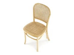 Silla de ratán de 45 x 46 cm