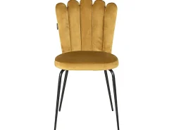 Silla de terciopelo y metal Limhamn