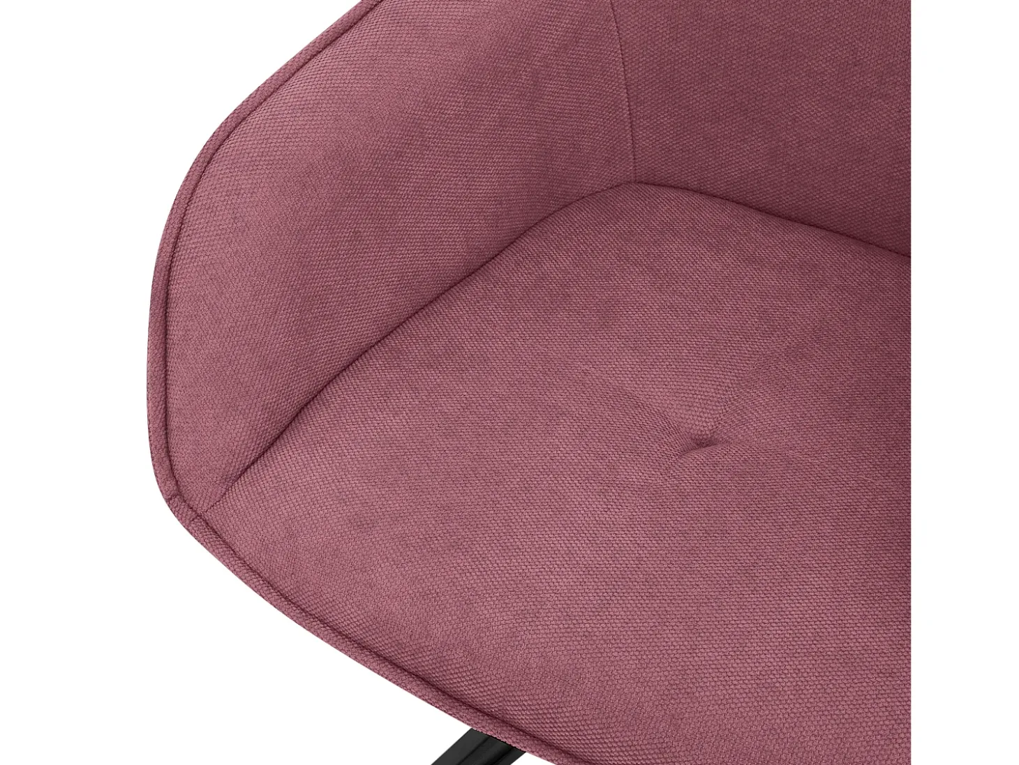 Silla giratoria Silla de comedor Sillón 360 grados giratorio Silla de salón Rosa