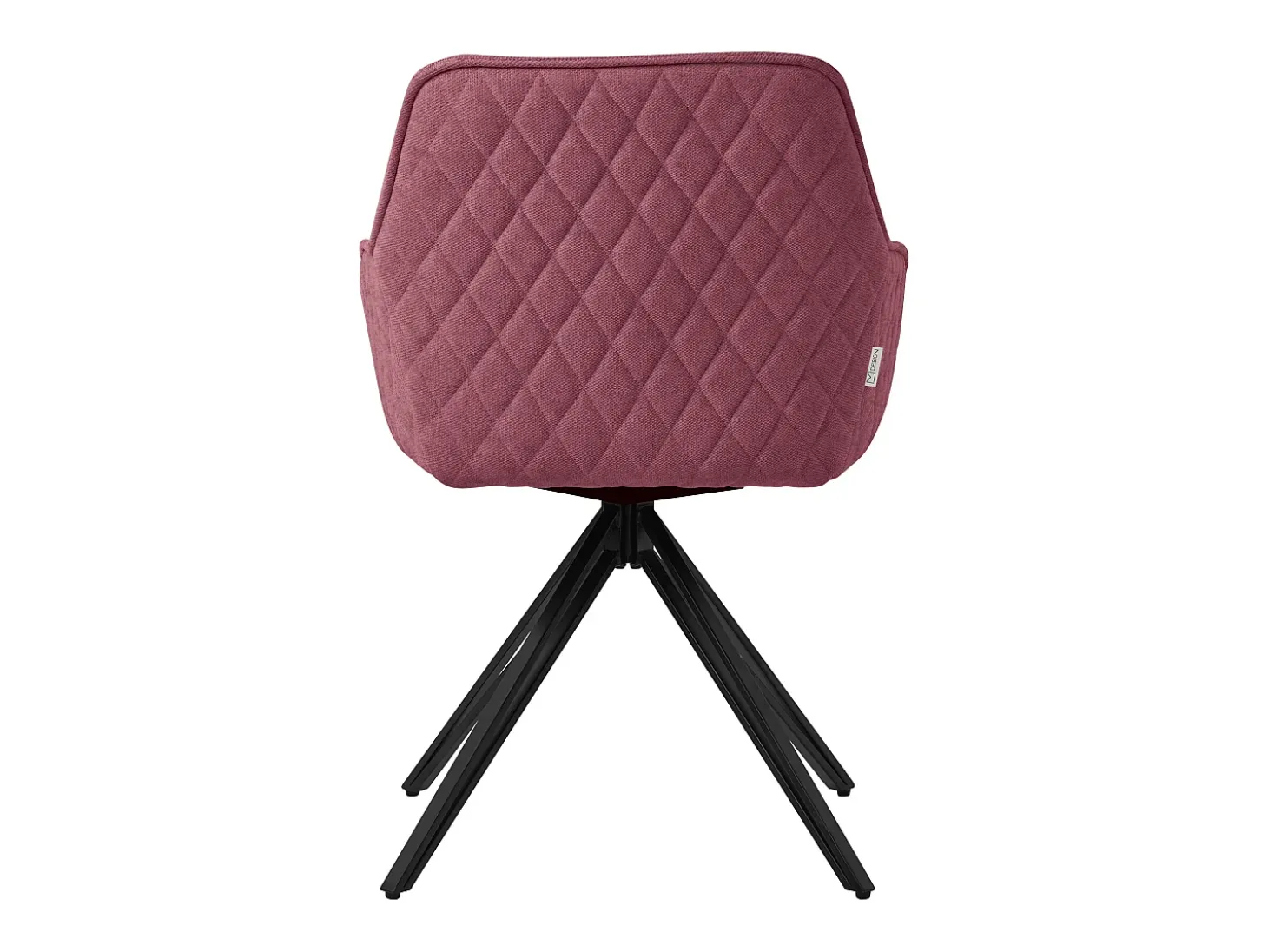 Silla giratoria Silla de comedor Sillón 360 grados giratorio Silla de salón Rosa