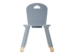 Silla Infantil Douceur Patas Madera Gris y Roble Claro Estilo Infantil