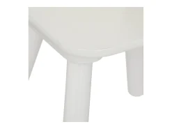 Silla Infantil Douceur respaldo Estrella Melamina Madera Blanco