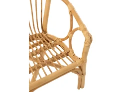 Silla infantil Filou de ratán natural L 45 cm