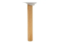 Silla infantil madera gris-blanco 50.5x27.8x28cm