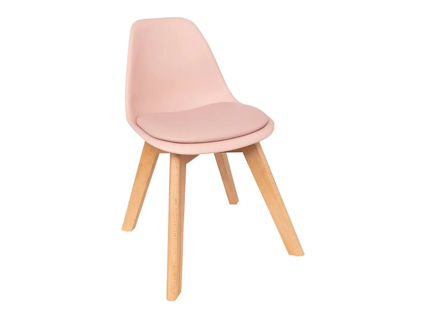Silla infantil rosa 38.5x55x31 cm