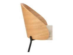 Silla LONE – Diseño moderno y comodidad duradera-Color ribete verde crudo