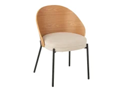 Silla LONE – Diseño moderno y comodidad duradera-Color ribete verde crudo