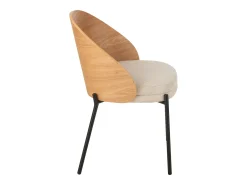Silla LONE – Diseño moderno y comodidad duradera-Color ribete verde crudo