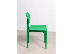 Silla madera haya maciza Verde SANDRO