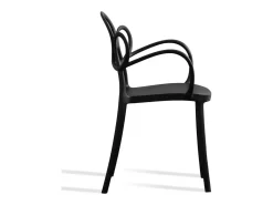 Silla MALIANO de polipropileno – Interior y exterior-Blanco