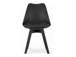 Silla MARK - negra / patas negras x 1