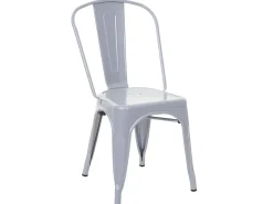 Silla metálica MCW-A73, gris