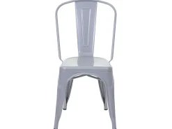 Silla metálica MCW-A73, gris