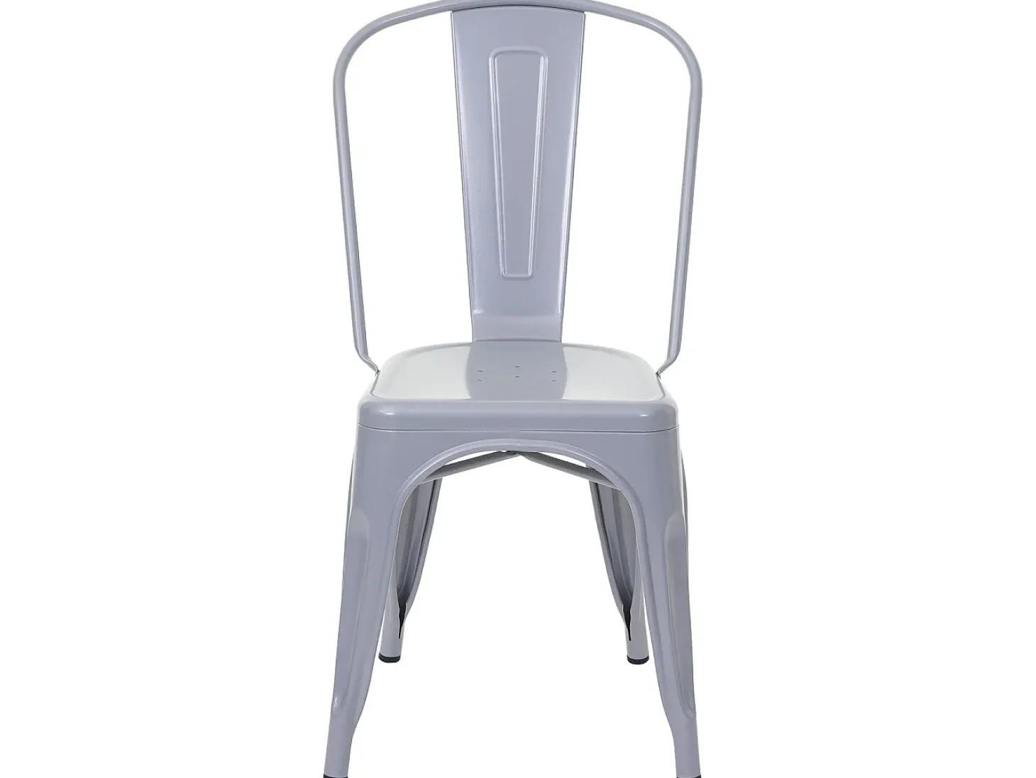 Silla metálica MCW-A73, gris