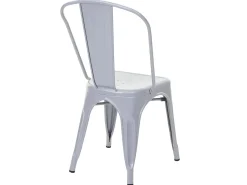 Silla metálica MCW-A73, gris