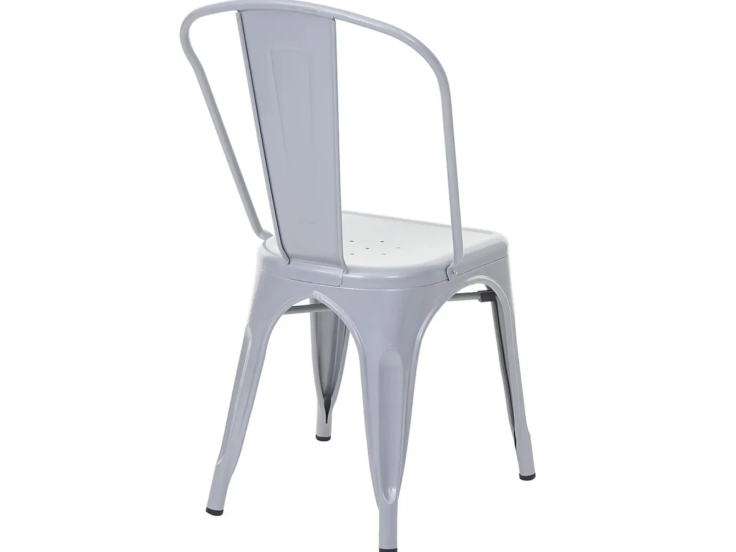 Silla metálica MCW-A73, gris