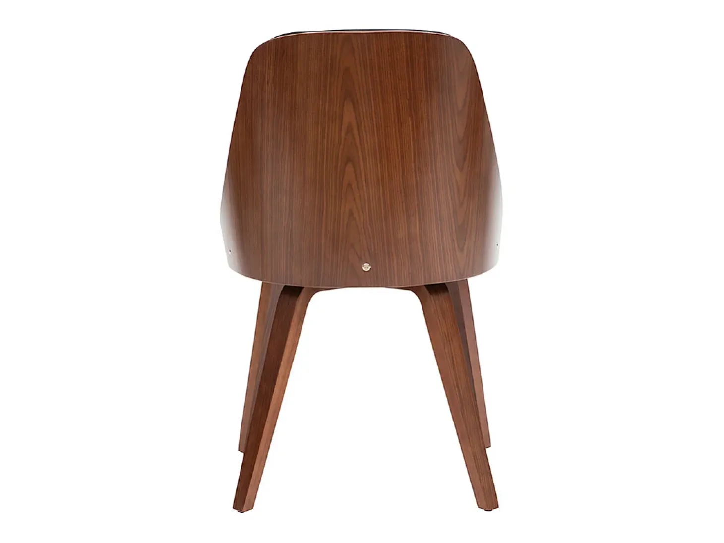 Silla negra y madera oscura FLUFFY