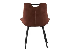 Silla NINO – Terciopelo Óxido – H84 × L56 × P62.5 cm – Estilo diseño