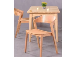 Silla nórdica en madera de roble natural - Soho - Roble