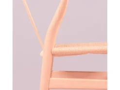 Silla nórdica en madera de haya natural y cuerda ecológica - Wish - Haya natural