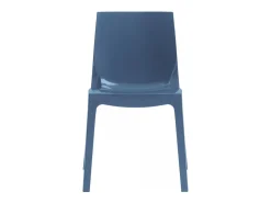Silla para Cocina y Bar Ice Grand Soleil de Polipropileno Apilable - Azul Marino