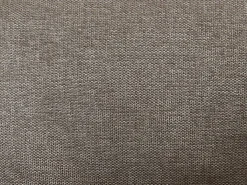Silla pivotante Con reposabrazos de tela y metal - Gris topo - KONYA