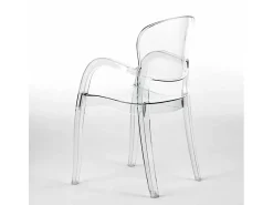 Silla policarbonato transparente cocina bar Joker Grand Soleil