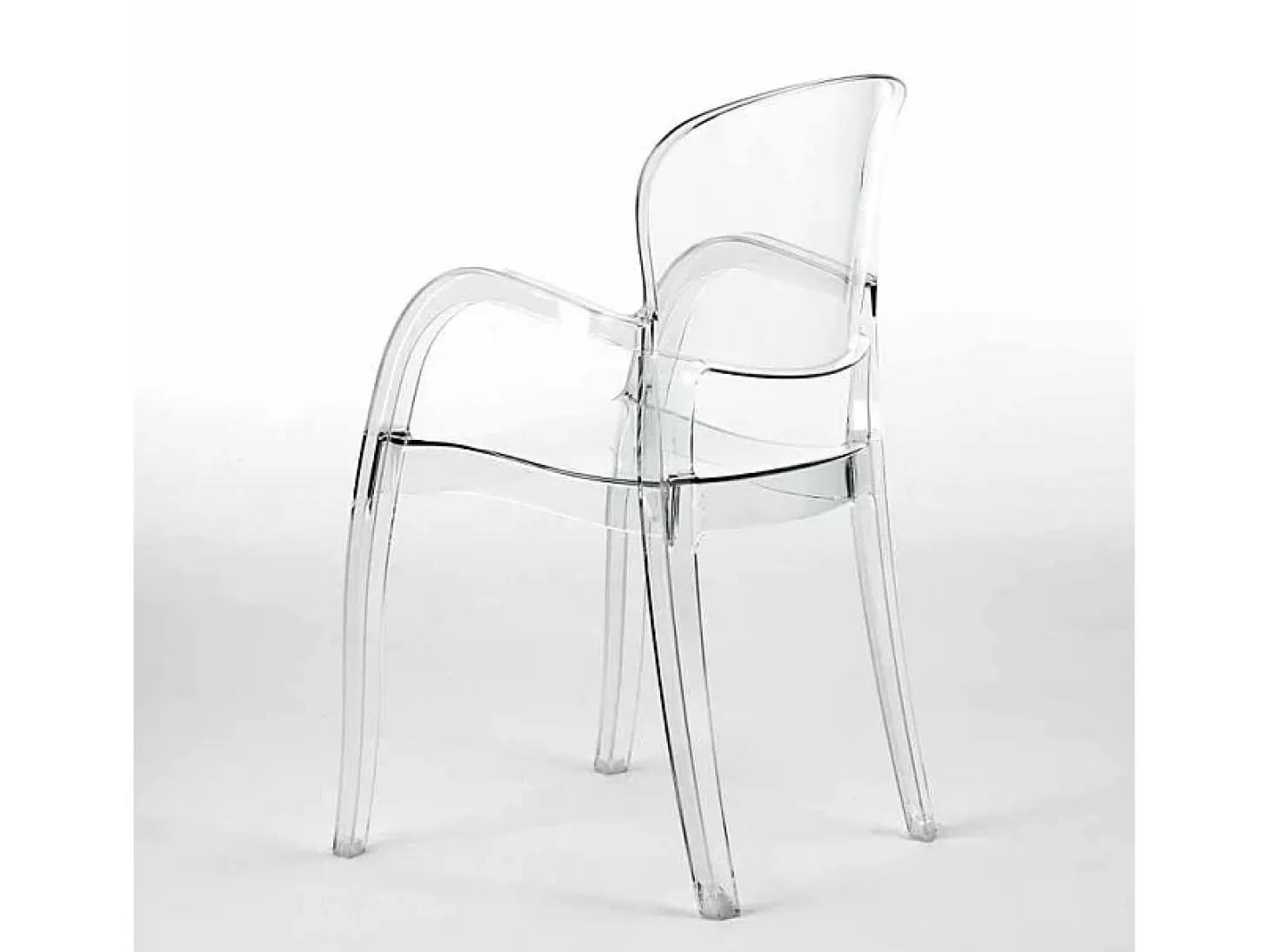 Silla policarbonato transparente cocina bar Joker Grand Soleil