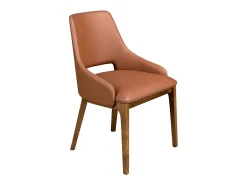 Silla polipiel marrón 4156 ANGEL CERDA