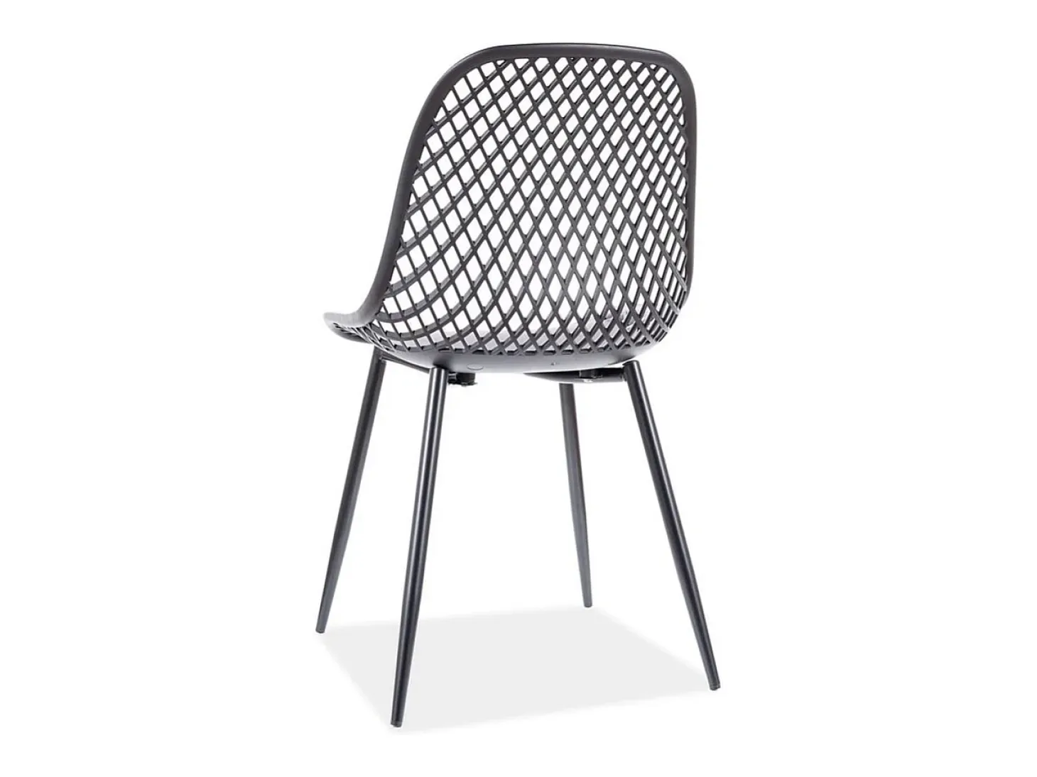 Silla rápida negra de diseño moderno